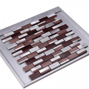 Elektrolytisk glasblanding aluminiumslegering Mosaikfliser HLC31