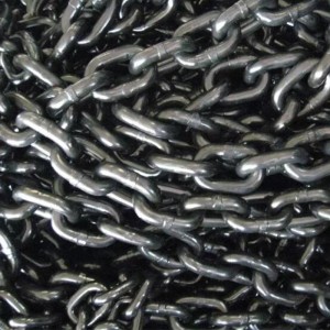 Sort finish G80 løftekæde EN 818-2