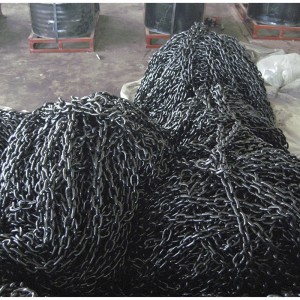 Sort finish G80 løftekæde EN 818-2