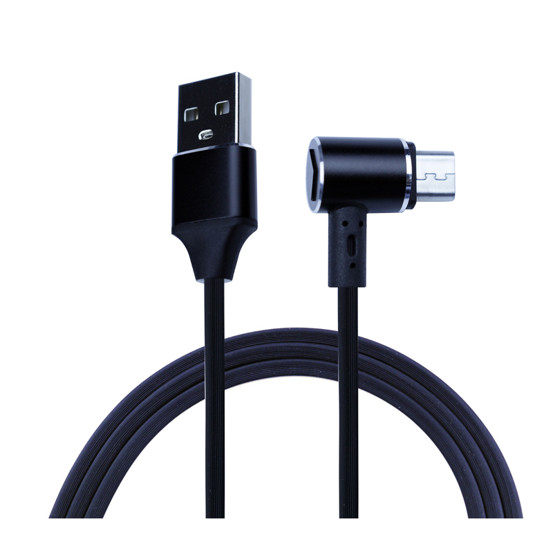 KPS-9221CB Øreproppen type 90 graders klud Fletning USB-kabel