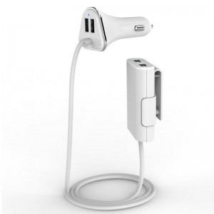 KPS-8501LC Billader med eksterne 4 USB-porte