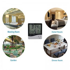 Bedste præcision vægur fugtighed termometer