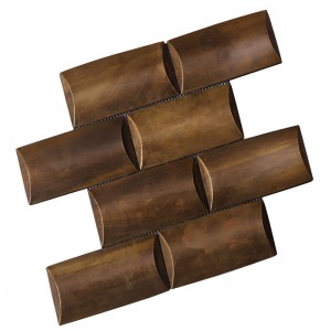 Vintage kobber mosaikfliser til lobbyindretning HSW18126