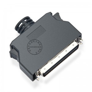 Kinesisk producent sort lodde SCSI HPCN 50 pin-stik han