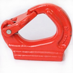 Svejset på ankerkroge malet