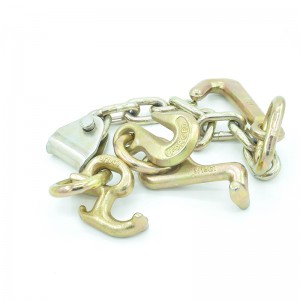 G70 smed R-krog med svejset led guldbelagt