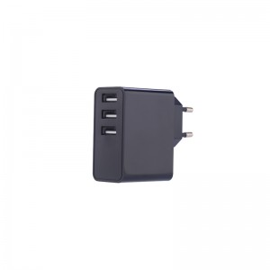 KPS-8704LC Tri-USB port vægoplader