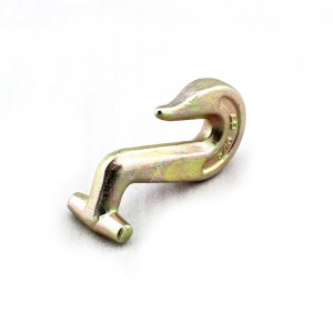 Gul zinkbelagt kombination T Grab Hook