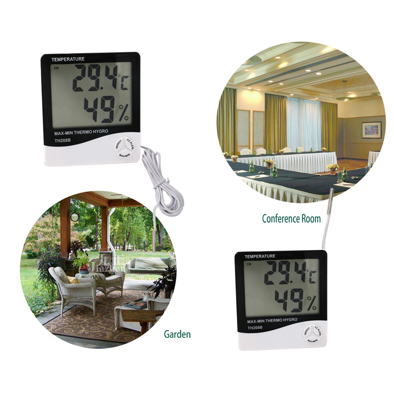 National fremstilling indenlandsk hygrometer Monitor Indendørs termometer