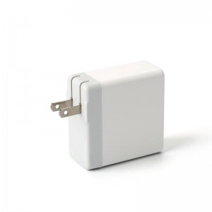 KPS-8407LC typec PD + To USB-porte AC-adapter (USA / EU-stik)