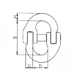 G80 kædetilslutning med fjeder