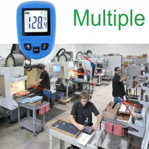 Højkorrekt kalibreringskontakt Digital laser infrarødt termometer pistol håndholdt garanti tid 1 år