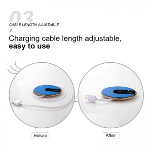 KPS-X30 bærbar brugerdefineret 10W qi hurtig IP68 vandtæt trådløs oplader