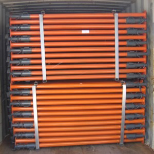 Pulverlakeret stillads Justerbar stålprop