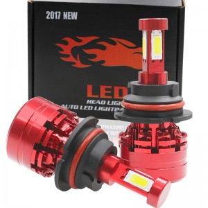 40W 6000LM superlys bil COB 9007 canbus led forlygtepærer 9007 led forlygter bil led tågelygte