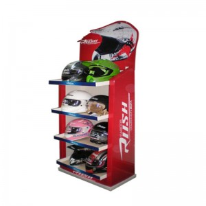 Høj kvalitet tilpasset gulvpapir sidekick display tilpasset design pap