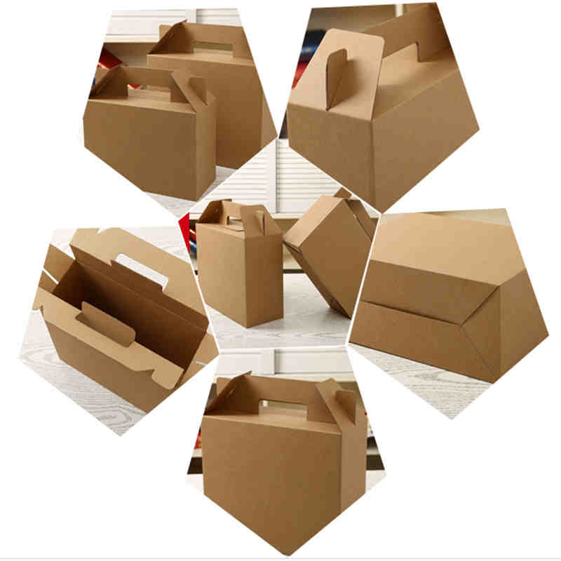 Gråpapir specialfremstillet dekorativ emballage forsendelse papkasse