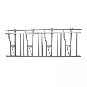 Galvaniseret kvæg Hovedlås Kvæg Hegn Farm Panel