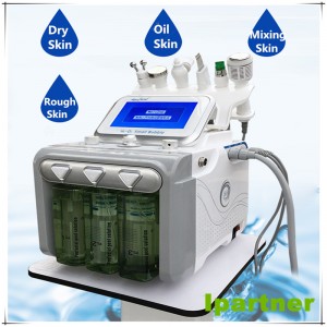 Ipartner Hydrogen oxygen lille boble hydrofacial 6 i 1 multifunktionshudrenser