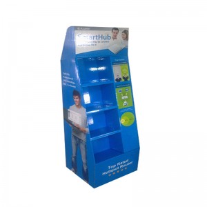 Hovedtelefon Display Rack, Papppapir Display til telefon tilbehør