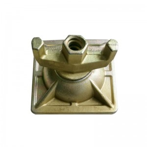 Forskalning Vinge-møtrik smed kul gul stålplade