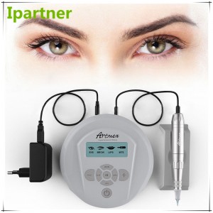 Ipartner Artmex V6 Tattoo Machine Permanent Makeup Øjenbryn Læbenmikropigmentering MTS PMU