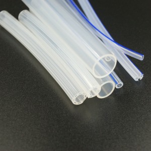 Høj temperatur 12 mm ID-tyndt væg madrør af silikonegummi til kaffemaskine