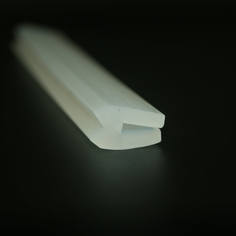 Varmebestandig silikonegummistrimler af høj kvalitet silikongummi tætningslister til vaskerumglas