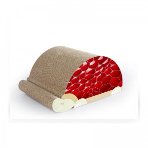 Modedesign Miljøvenlig bølgepap Kattekrabbe Kat legetøj