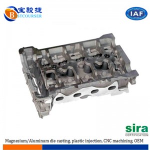 brugerdefinerede aluminium støbning dele til auto reservedele / bilchassis