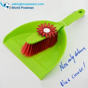 Akbrand Flower Shaped Dustpan børste