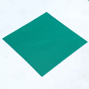 Syrefast antislip Rib Rubber arkrulle til garage