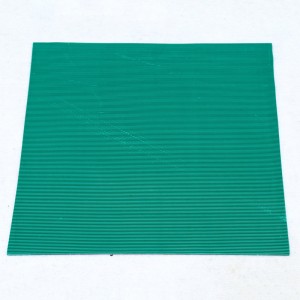 Syrefast antislip Rib Rubber arkrulle til garage