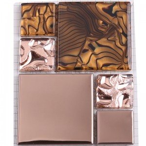 klassisk glas mozaik fliser til hus- og hotelindretning