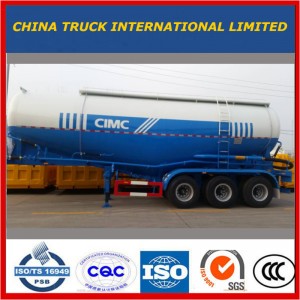 Den bedste pris Cimc V-form Bulk Bulker Cement Tank Trailer til salg