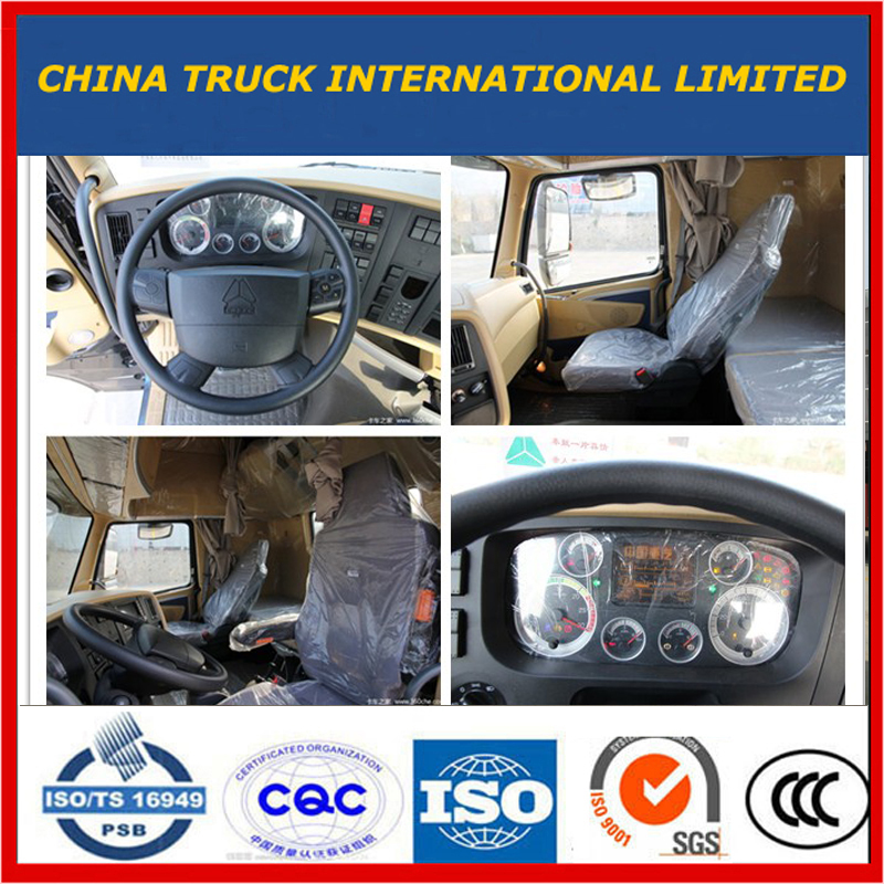 Kina 12-hjulede Sinotruk 8 * 4 12 Hjul HOWO A7 Dump Truck Pris Salg