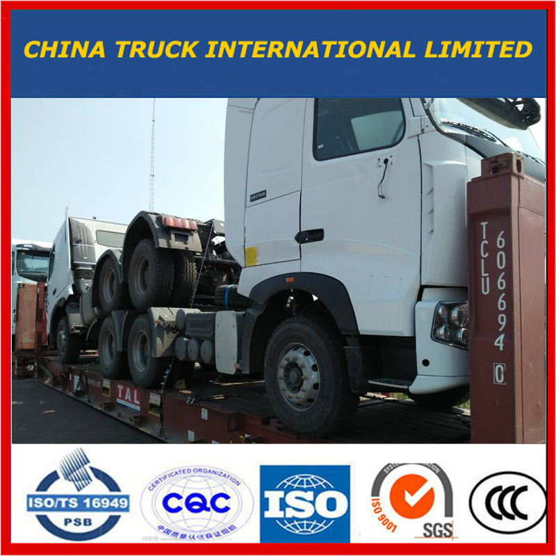 HOWO A7 420hk 6 * 4 Prime Mover / Tractor Truck / Tractor Head