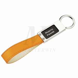 PU / Metal nøgleholder med fotoramme_65600