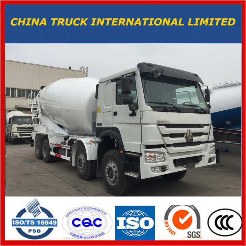 HOWO Truck 5-12m3 380hk Betonblander Truck / Cement Mixer Truck