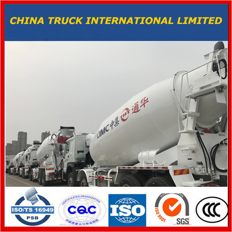 Heavy Duty HOWO 6 * 4 8m3 Cement Diesel Betonblander Truck