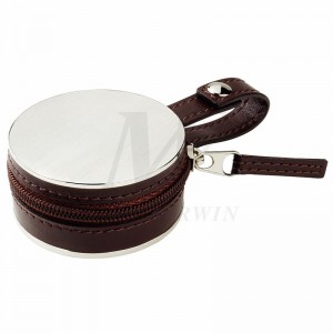 PU / Metal rejset vækkeur med fotoramme_B86421