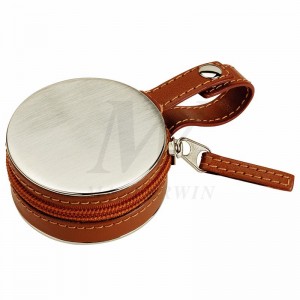 PU / Metal rejset vækkeur med fotoramme_B86421