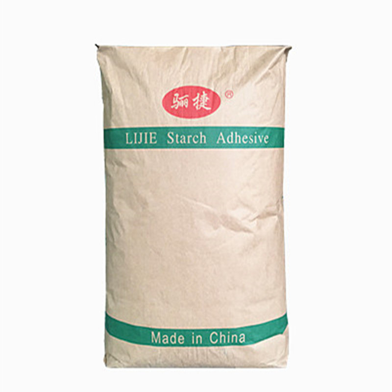 Lim til neutralt stivelse til emballage, klæbemiddel til cementpapirpose/Valve papirposer
