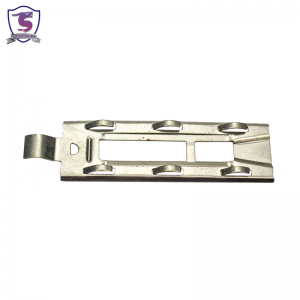 Tilpasset fjederstål lille V flad fjederklemme til batteri