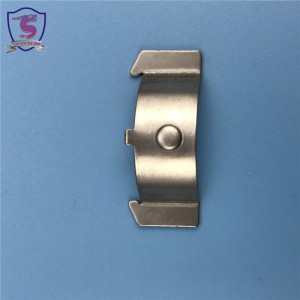 Tilpasset fjederstål lille V flad fjederklemme til batteri