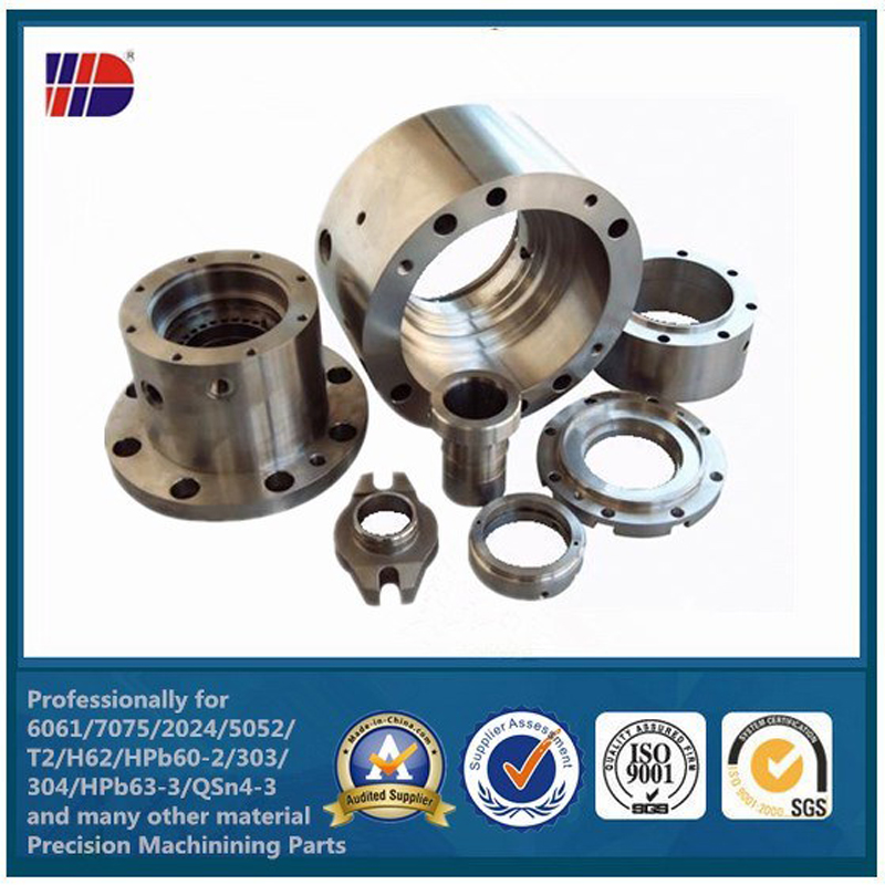 ISO9001 fabrik CNC-bearbejdningsdele af rustfrit stål præcision