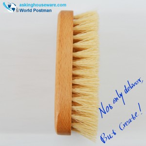 Akbrand skrubberbørste uden håndtag med strandbræt