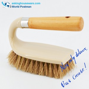 Akbrand Beach håndtag skurebørste med firkantet bord