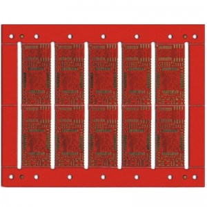 4-lags højfrekvent HDI Hybrid PCB Vias fyldt med harpiks