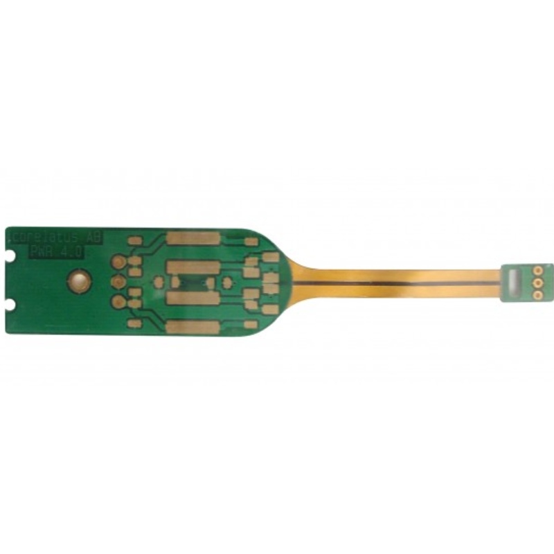 Stift Flex PCB Print Circuit Board med grønt loddemaskeblæk